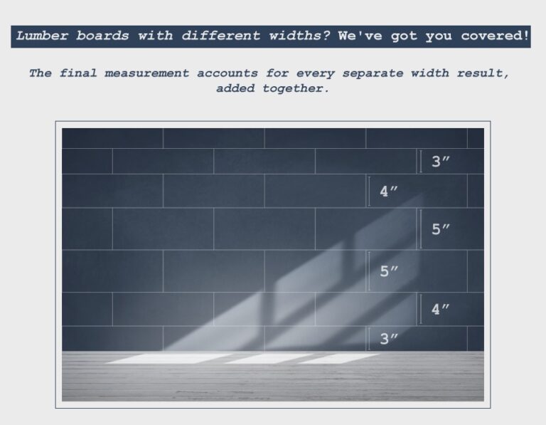 Linear Foot Lumber Calculator - Old World Timber