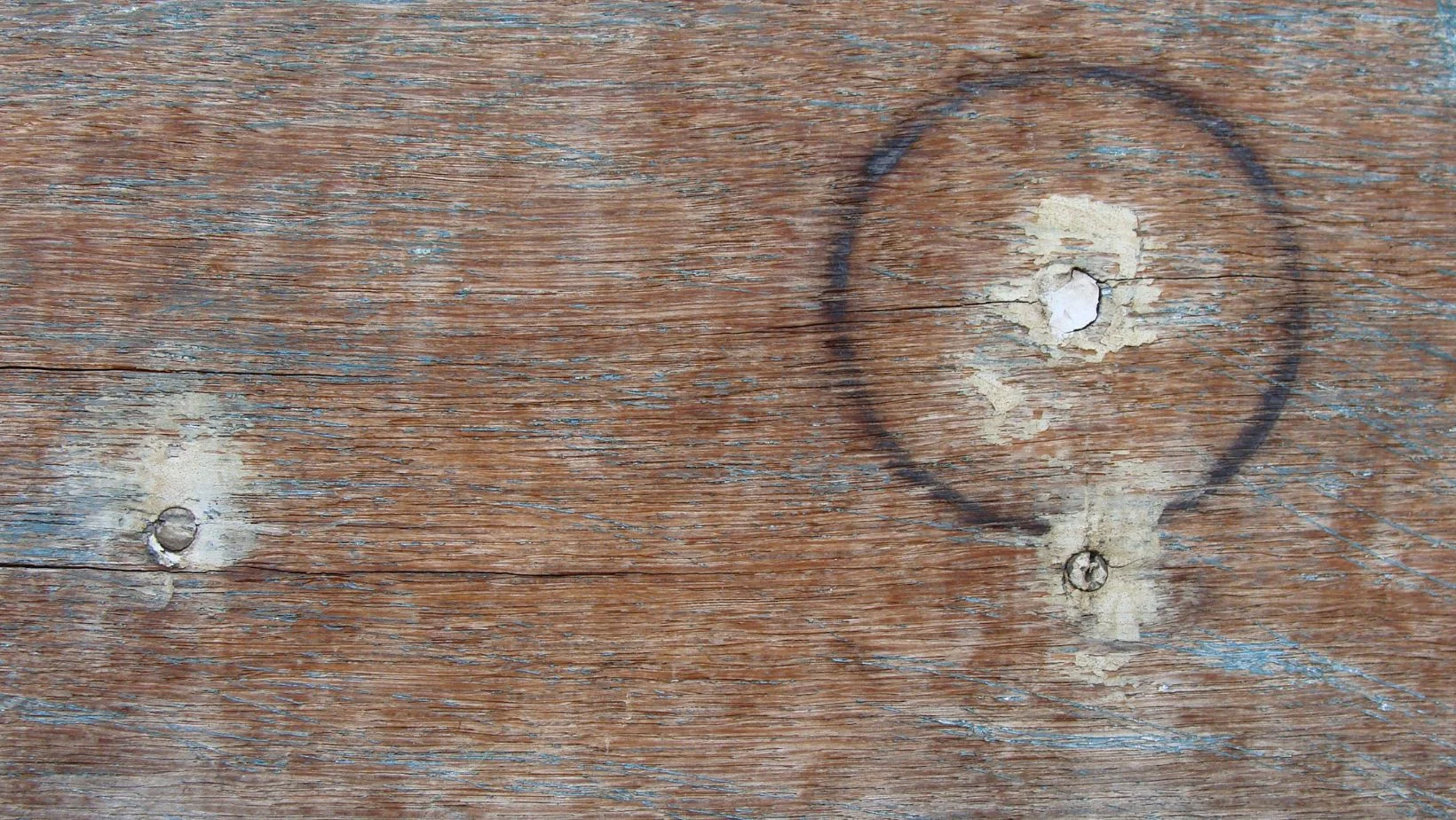 Heat Stains on Wood