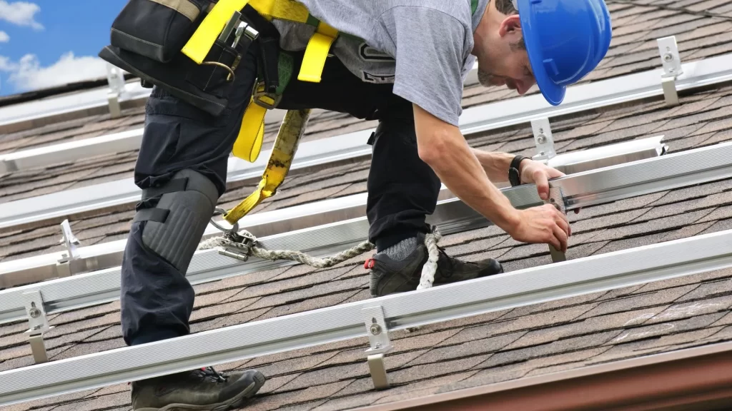Installing roof brackets