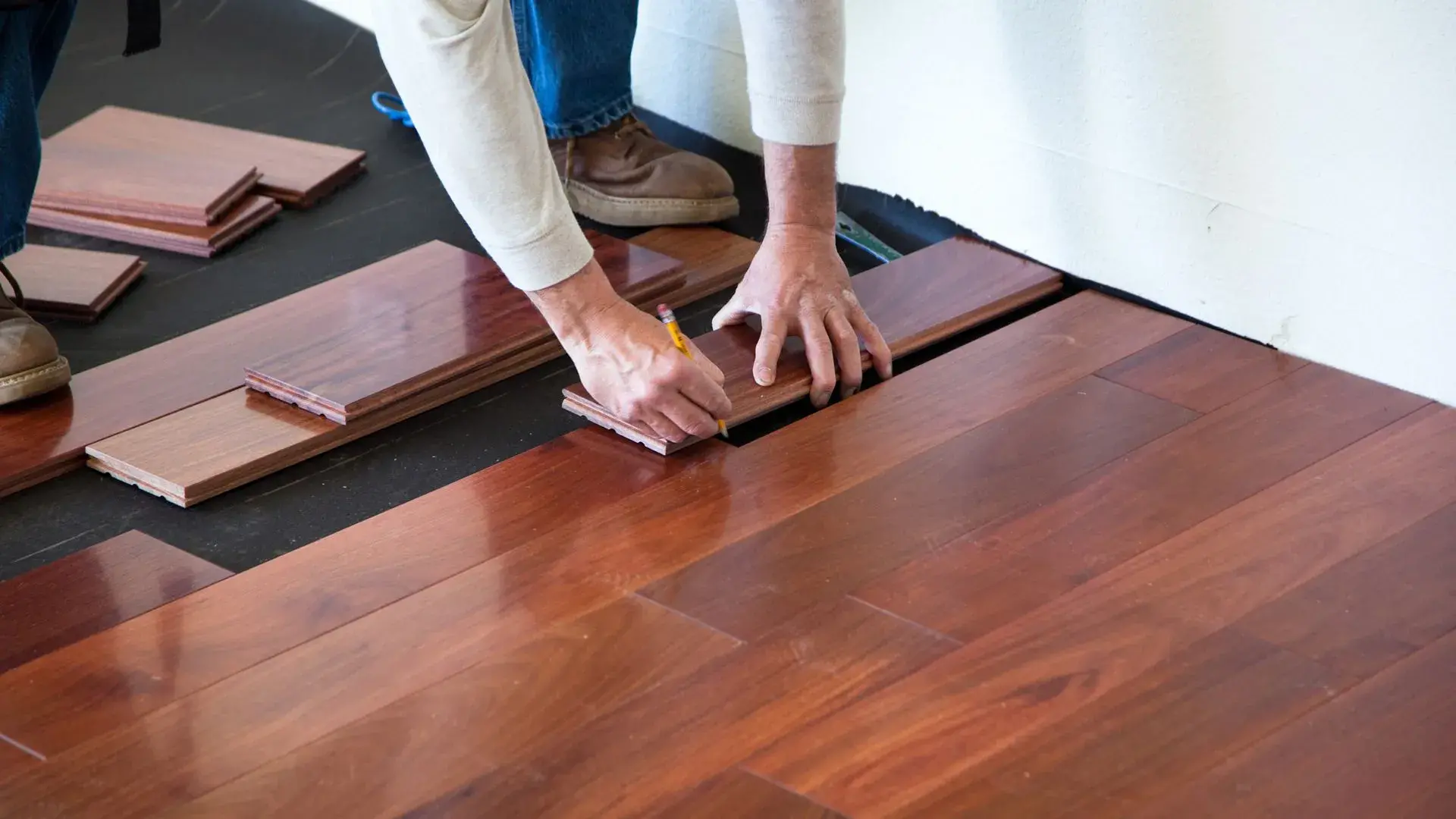 Cherry Toned Flooring