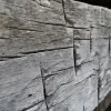 reclaimed solid hand hewn beam mantels