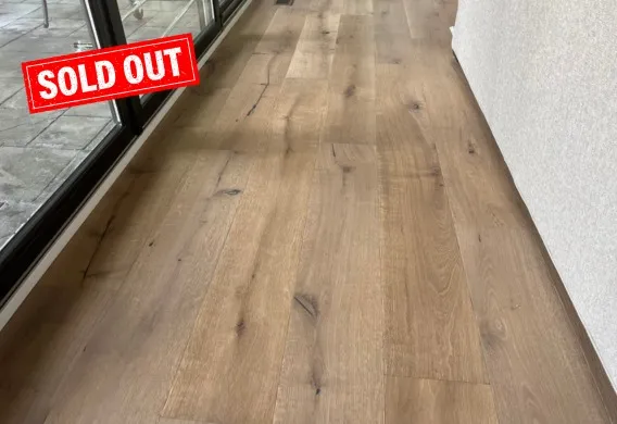 reclaimed european white oak flooring hallway