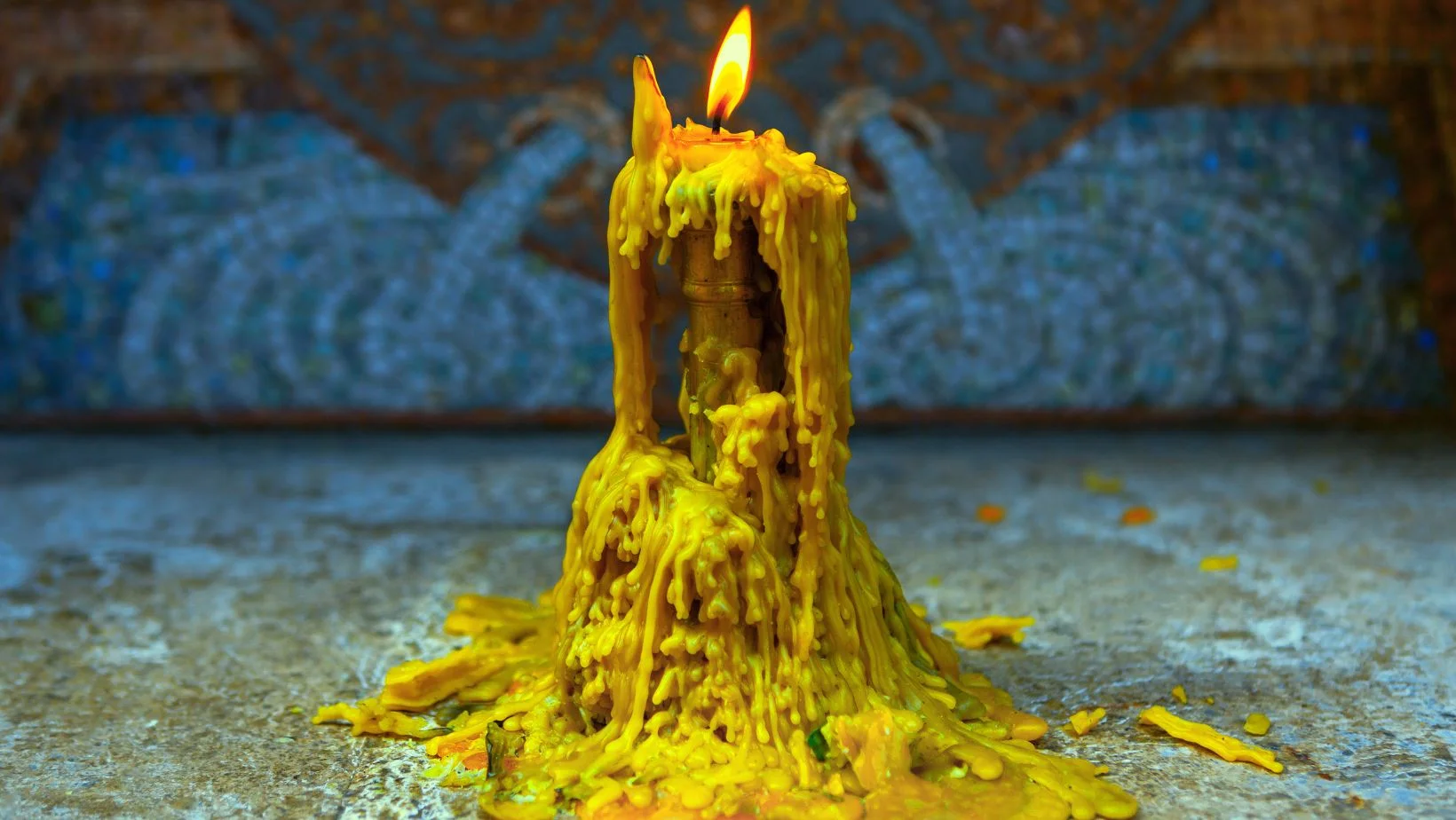 melting candle