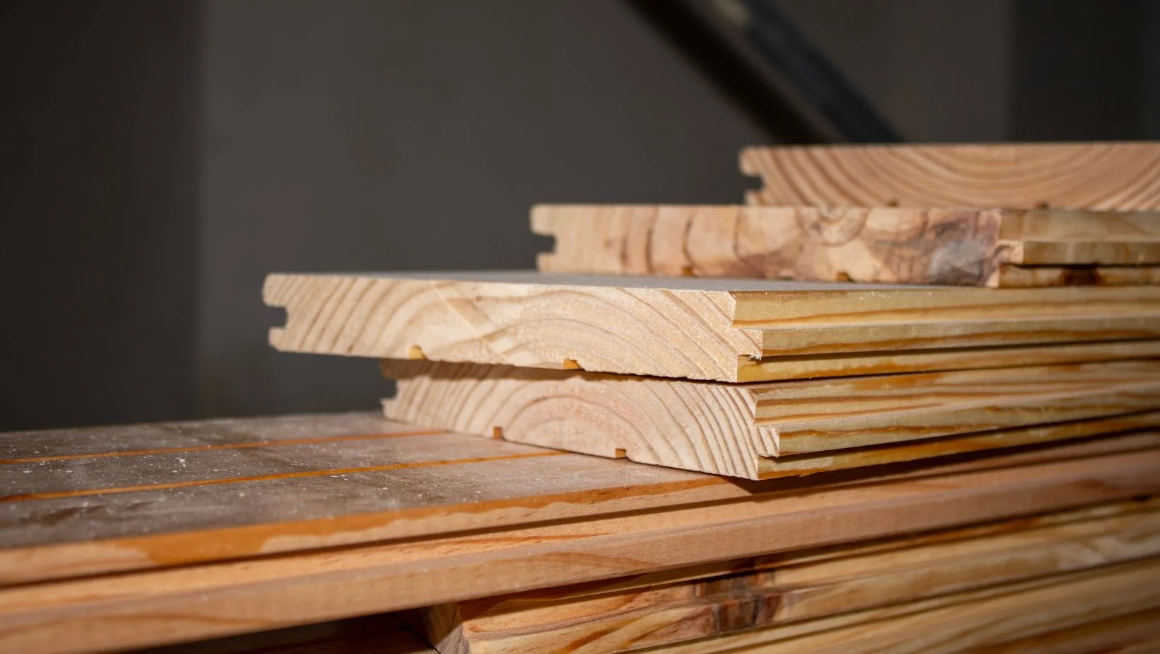 tongue and groove wooden boards